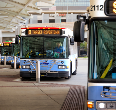 Bus lineup