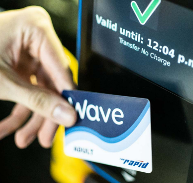 Wave Card tap