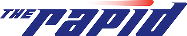 Logo for The Rapid in color